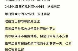 游戏指南：新手必看，提升游戏体验