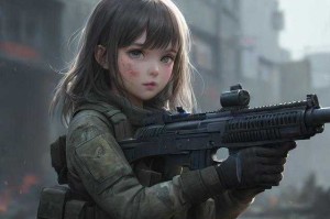 明日之后拿枪的小女孩怎么画