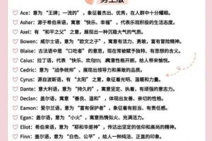 如何给英文女孩起个洋气的小名？有哪些吸引人的英文小名推荐？