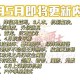 《DNF周年庆狂欢盛典：限时福利与重磅活动全攻略》