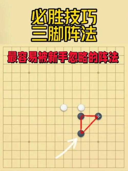 五子棋三角棋谱高清图片大全 - 经典开局与必胜战术图解