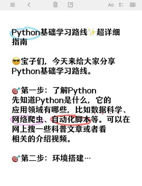 零起点学编程:从Python开始的步骤详解