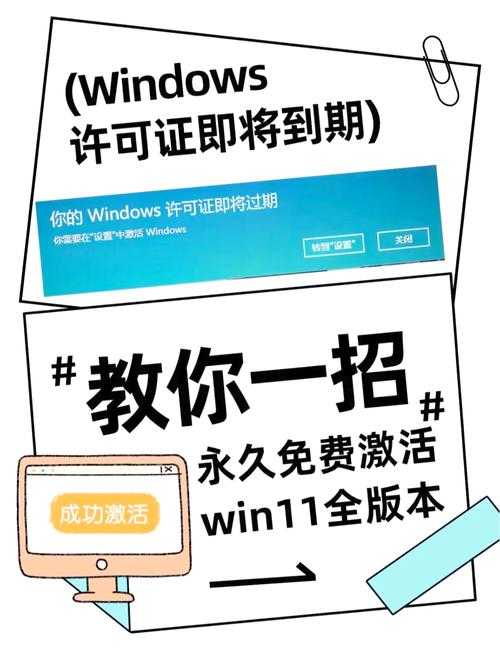 Win10许可证激活教程-永久正版密钥获取方法