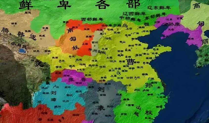 三国时期各军阀兵力对比:曹操、刘备、孙权等势力军力详解