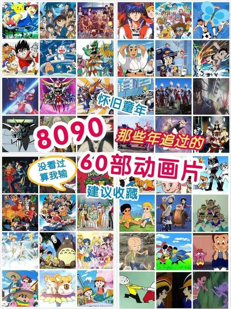 经典怀旧动画片推荐榜单:哪里能找到百部必看之作?