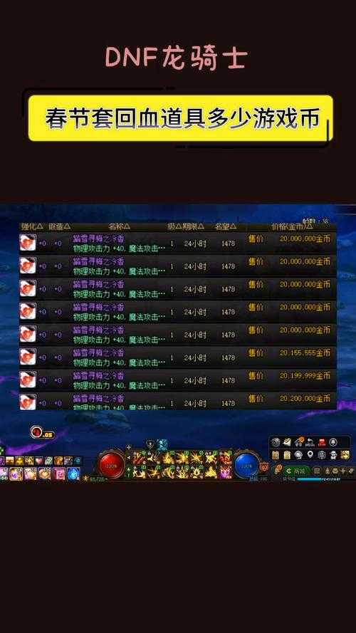 dnf代币券换年套比例多少?附计算