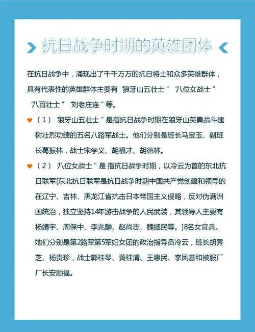 如何了解抗日英雄事迹?他们的英勇事迹如何激励我们传承民族精神?