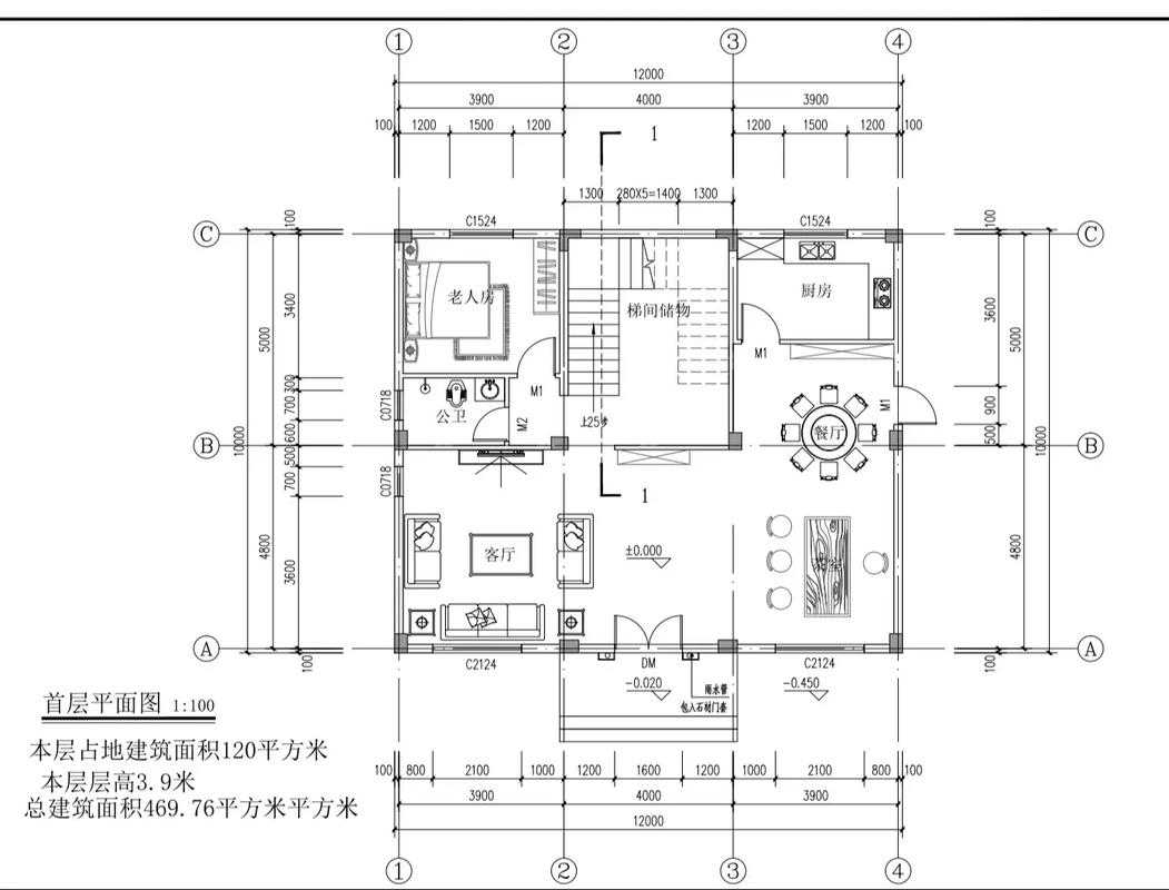 如何设计温馨舒适的120平米农村房屋?实用布局与灵感展示