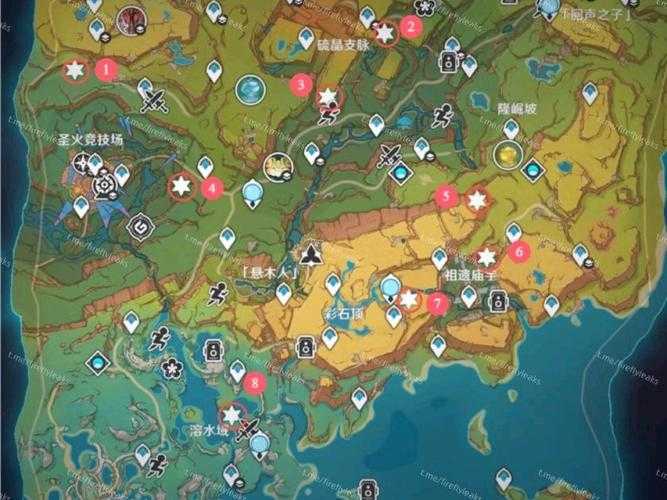 原神官方地图工具 - 最新资源点查询与互动地图指南