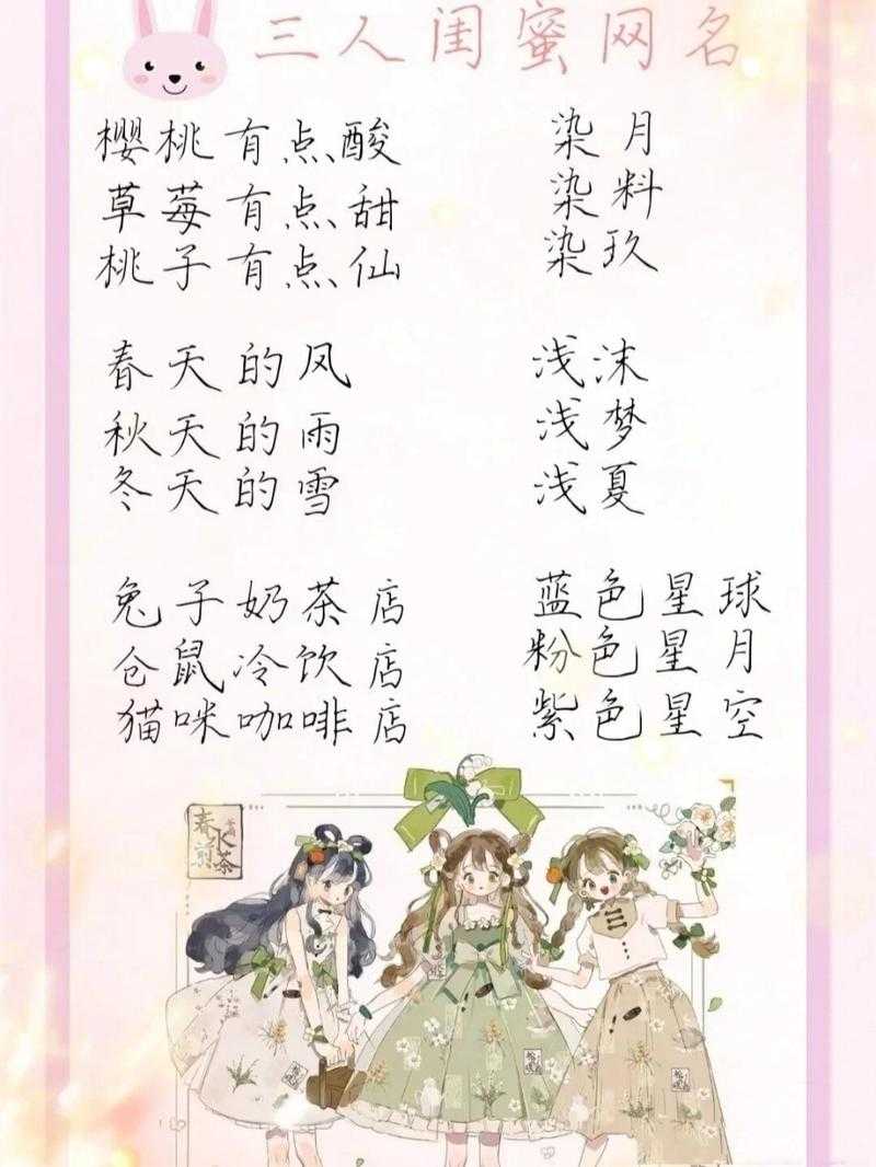 三个优雅女人群名字推荐：闺蜜小聚必备的文艺群名