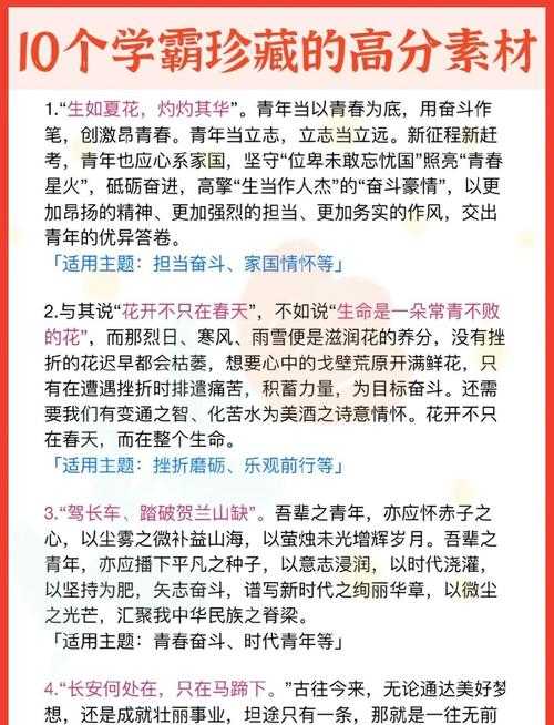 全民阅读作文素材:经典案例与实用写作技巧大全