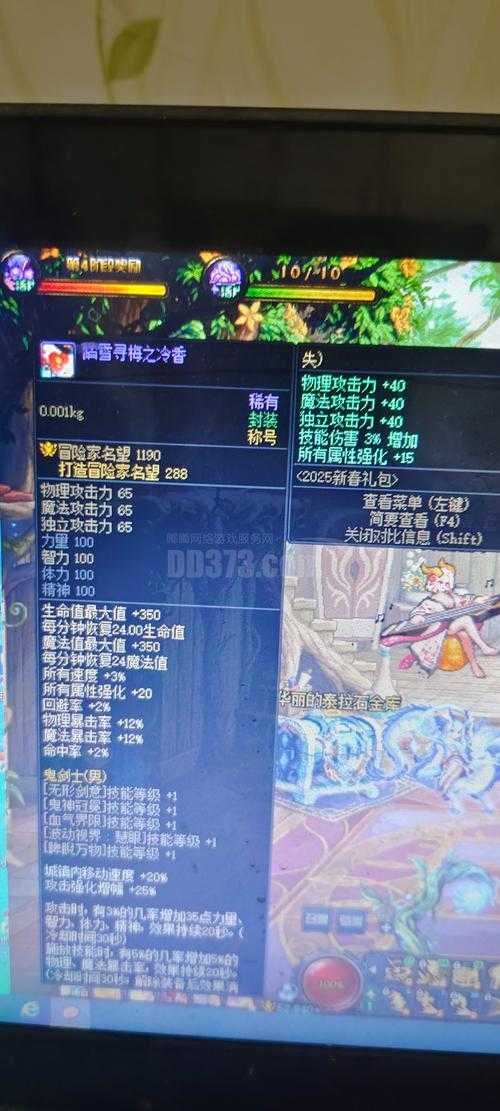 2025 DNF智力加成实测值或不值