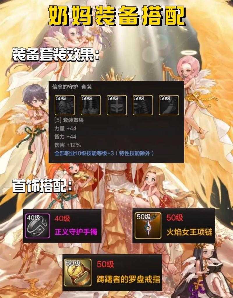 2025年DNF100级奶妈防具搭配全解析