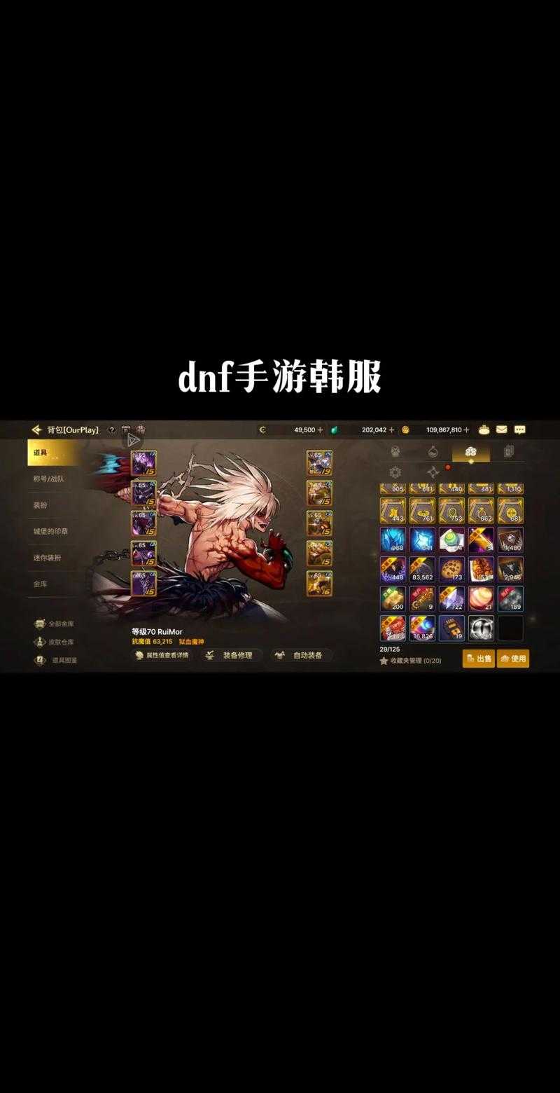 不懂日语也能玩的韩服DNF手游教程